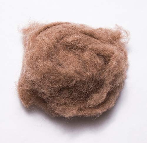 Furnishnk Pure organic Camel Wool Hair 1kg for Zafu, Cushion, Pillow, Duvet or Craft filling material.