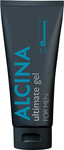 ALCINA for men ultimate gel - 1 x 100 ml - Für dauerhaften Halt ohne Rückstände im Haar | Dauerhafter Halt, Ohne Rückstände im Haar