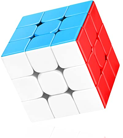 Zauberwürfel Speedcube Original, TOYESS 3x3 Speed Cube Magic Würfel Kinder und Erwachsene, Stickerless