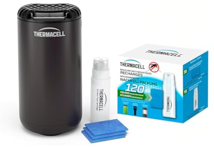 THERMACELL Diffuseur Anti Moustiques Moustiques Tigres - 20m² - 132h