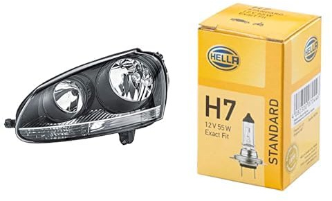Hella 1EG 247 007-611 FF/Halogen-Hauptscheinwerfer Glühlampe - H7