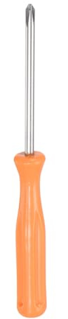 QUARKZMAN Cacciavite Phillips Ph1 4 Lunghezza Cacciavite Precisione Testa Croce Sicurezza Non Magnetica Acciaio Carbonio Impugnatura Antiscivolo per Riparazione Elettrodomestici, Giallo