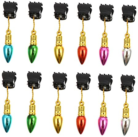 MAGICLULU 24piezas Adornos De Campana Para Barba Accesorios Navideños Adornos Para Facial