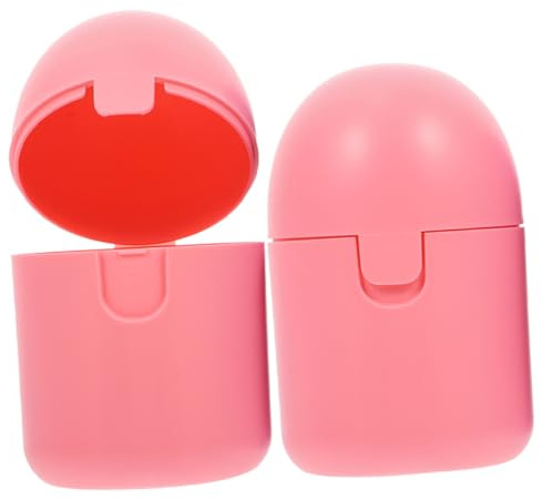 PACKOVE 2pezzi Per Coppette Mestruali Organizer Femminile Portatile Rosa Per Sicurezza Ottimale Ciclo Mestruale