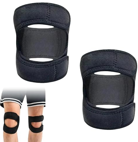 Reiteag Asipu Kniebandage Unterstützt Sie Im Alltag Bei Der Korrektenausrichtung Lhres Kniegelenks. Die Leichte, Atmungsaktive Undverstellbare Kniebandage Ist für Männer und Frauen Geeignet