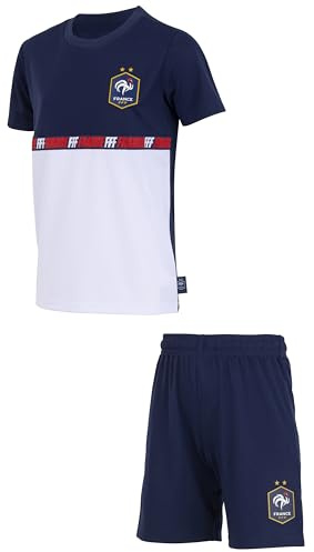 FFF Ensemble Maillot Short Collection Officielle Equipe de France de Football