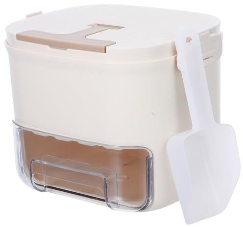 Healifty Bac à Glaçons Plastique avec Couvercle Moule à Glaçons pour Congélateur à Pression Seau à Glace Empilable