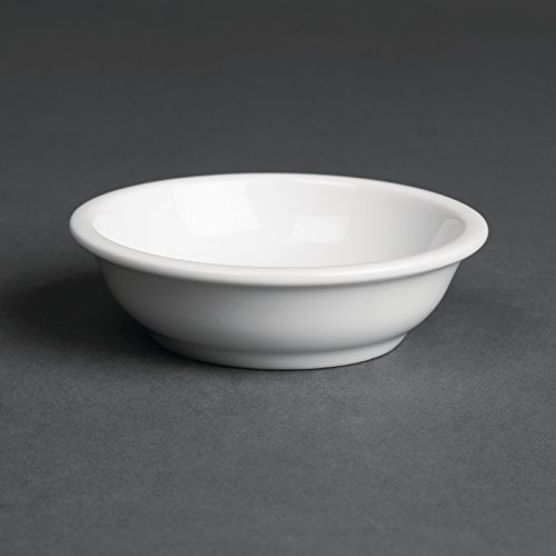12 x Royal Porzellan Classic weiß Butter Souffléförmchen 80 mm Gerichte Backgeschirr