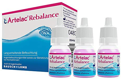 ARTELAC Rebalance Augentropfen 3X10 ml