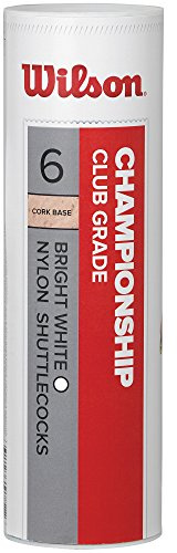 Wilson Badminton-Ball, Championship Shuttlecocks, 6-er Dose