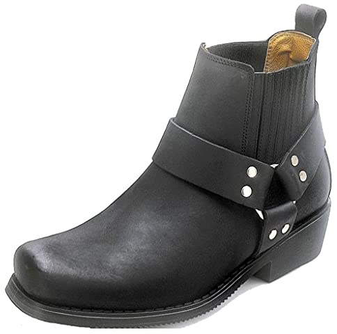 Kochmann City Biker Skor, schwarz, 38