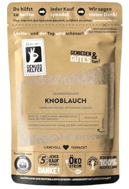 Bremer Gewürzhandel Knoblauchgranulat, Knoblauchpulver zum Kochen, Knoblauch Gewürz, 100g