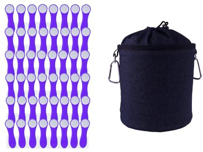 48 pinces à linge à revêtement Softgrip Softtouch