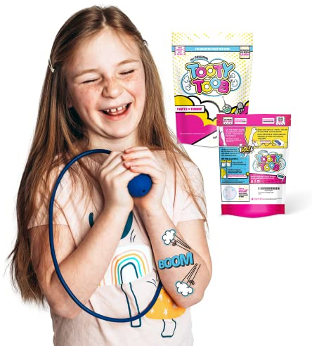 Tooty Toob Fart Toy, Hilarious, Ultra-Realistic Farting Sounds, Funny Family Joke Pranks, Gag Gift and Stocking Stuffer, Easy to Use, Super Durable.