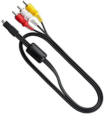 EG-CP16 AV A/V Audio Video Cable Replacement 8Pin AV 3RCA S-Video Cord Compatible with Nikon CoolPix AW100 AW110 L840 L830 L820 L810 S9100 S1200pj D7100 D3200 D3300 D5200 D5300 and More Models (3.9ft)