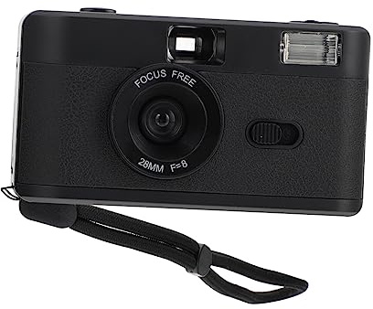 DOITOOL Reusable Film Camera Vintage Compact Instant Camera Film No Battery Retro for Lovers