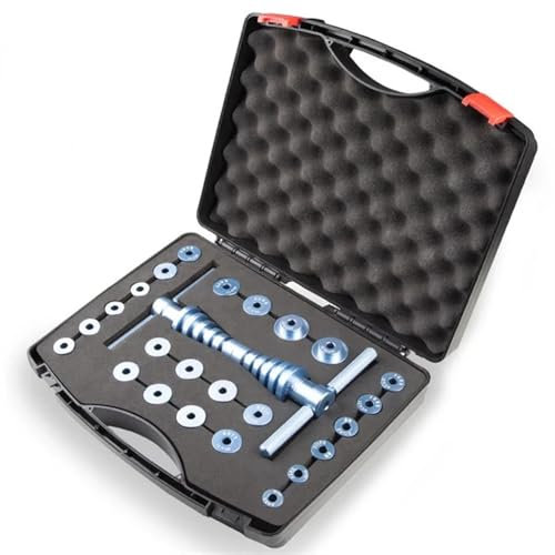 BUUNHI Fahrradwerkzeug Fahrrad Laufräder Nabenlager Einpressset Lager Eingepresst Tretlager Werkzeug Fahrradzubehör Lagerabzieher Fahrrad Reparaturset(01-with Box)