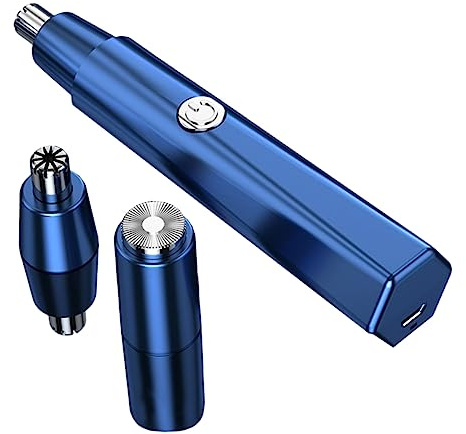 Healeved Tagliacapelli Naso e Barba Rasoio Elettrico Dettaglio Preciso Per Uomini Ricaricabile Usb Uso Per Orecchie Sopracciglia e Pulizia Facile