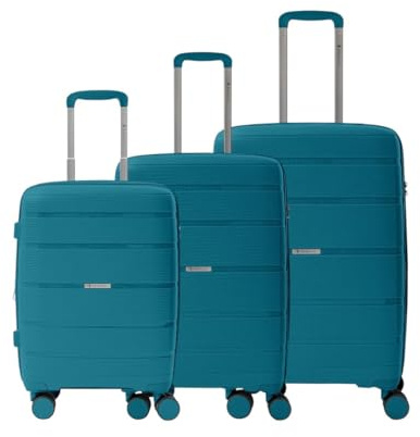 R Roncato Set Trolley AVIATOR realizzato in POLIPROPILENE (Ottanio)