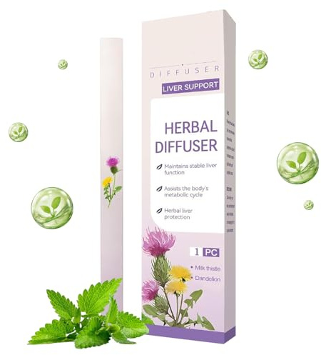 Bolígrafo difusor, Purificador de pulmón, Mullein Hierbas Limpiador Pulmonar, Lápices de Limpiador de Hierbas, Lápiz Inhalador Natural para Respiración Más Fácil, Apoyo respiratorio Natural Para