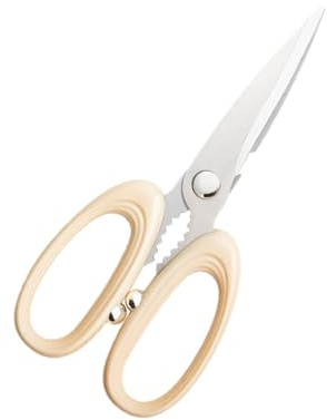 LOLIPPYY Forbici da Cucina in Acciaio Inossidabile Multiuso per Carne Pollame Pesce e Bbq con Impugnatura Ergonomica Antiscivolo Strumento Pratico per Cucina Domestica e Professionale