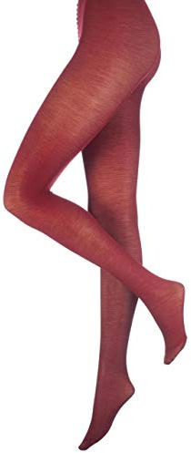 Trasparenze Donna 1 Pair Jennifer Merino Tights lana 7 Colours - Maxi - vino rosso