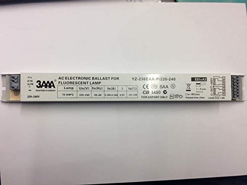 Electronic Ballast 2 x 36W 3AAA YZ-236EAA-P/220-240 Vorschaltgerät