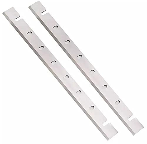 LYXDWRC 2pcs 3x26.5x320mm Electric Planer Blade, High Speed Steel, Wood Planer Blade for DW733, Compatible with Woodworking Machinery