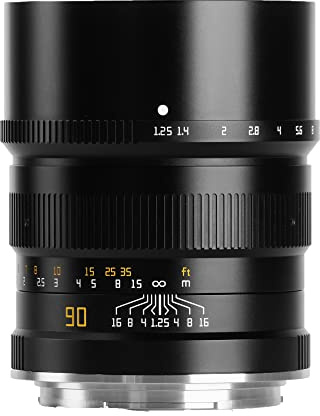 TTARTISAN 90 mm F1.25 Obiettivo per Fuji GFX-Mount Lunghezza focale preferita per la ritrattistica