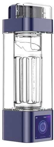 Générateur d'eau hydrogène 350ml, Tasse d'eau Riche en hydrogène Super saturée à Haute Concentration de 9000 ppb, Technologie PEM, pour Les Voyages à Domicile