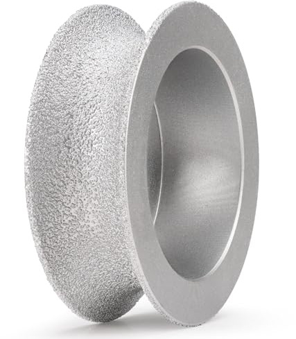 NuoDunco 20mm Bullnose Grinding Wheel for Porcelain Tile | for 4'' Grinder, Stone Bullnose Cutter, for Marble Granite Tiles Quartz