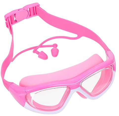MUSISALY Kinder-schwimmbrille Mit Ohrstöpseln Antibeschlag Schwimmausrüstung Verstellbarer Riemen Für Kopfgrößen