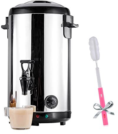LXWKAI Wasserkocher Kommerzieller Kaffeekessel, Heißwasserkessel, Wasser-/Getränkespender zum Warmhalten/Kalthalten, Wasserkocher und Getränkewärmer für Buffets, Einstellbare Temperatur/-/8L