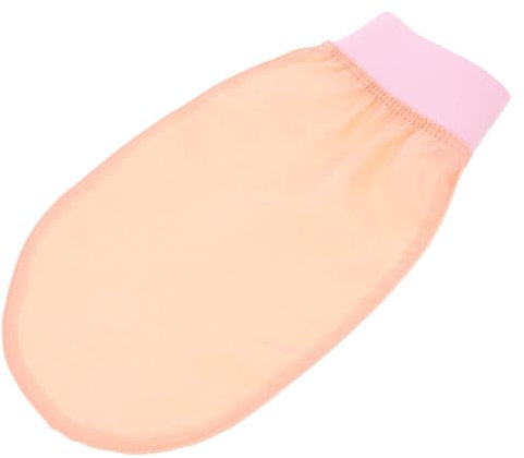 TOVINANNA Peeling Duschhandschuh Damen Weich Hautfreundlich Körperpeeling Waschlappen Kompakt Tragbar Spa Reinigungsschlaufe Für Dusche Und Bad
