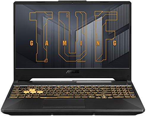 ASUS TUF Gaming A15 Ordenador portátil de juegos, Pantalla FHD de 15,6 pulgadas 16:9 144 Hz, Procesador AMD Ryzen 5 7535HS, Tarjeta gráfica NVIDIA GeForce RTX 3050, 16 GB DDR5, 512 GB SSD PCIe Gen 4.0