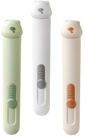 DECHOUS Strumento Scucitore e Infila Ago 2 in 1 Porta-Aghi Set 3 Pezzi in Plastica Colorata Dispositivo Manuale per Rimuovere Punti e Infilare Ago per Cucito a Mano e Ricamo Domestico