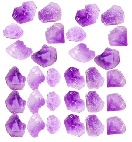 NUOBESTY Pietre di Cristallo Viola Naturale 100g per Aromaterapia e Decorazioni Fai da Te Cristalli Decorativi Versatili per Casa Vasi e Composizioni Floreali Accessori per Arredamento