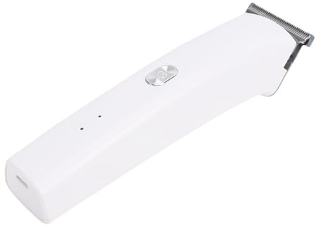 Fockety Hundepfotenschneider, 5 W, elektrischer Tierhaarschneider mit Schmierölflaschenschürze, geräuscharm, wiederaufladbar für Heimtierhandlung, eingebauter 600 mAh Akku