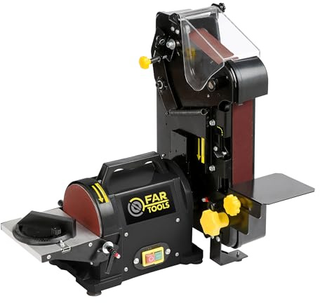 Fartools SLTS 550-550W Slipkombination - 3-i-1 remsa, skiva, rör - integrerad sug