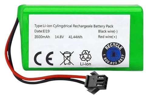 Batería De Iones De Litio De Repuesto For Robot Aspirador De 14,8 V, 3500 MAh, Compatible Con Conga, Excellence 990 1090, N79S N79, Compatible Con Eufy, 11S 12 15C
