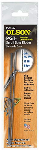 Olson SA4550 Precision Ground Tooth with 5RG/12TPI Scroll Blades