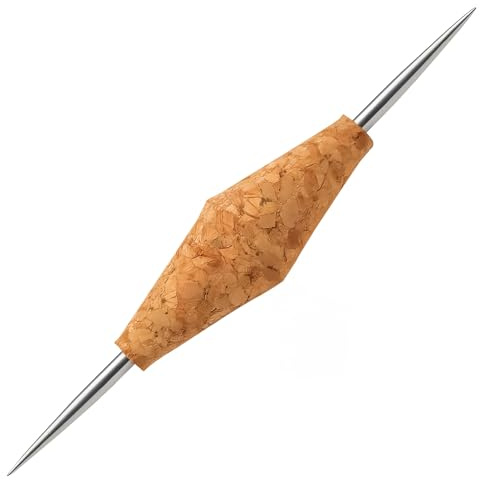 UJ Ramelson Cork Scriber Tool Needle for Intaglio and Dry Point Etching, Metal Scribe, Scribing and Tracing, Printmaking Supplies