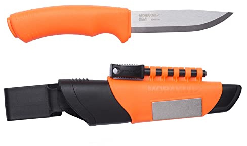 Mora FT13907 Cuchillo a Lama Fissa,Unisex - Adultos, Orange, un tamaño