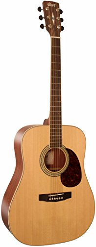 Cort Earth100 Akustikgitarre, Natur, seidenmatt
