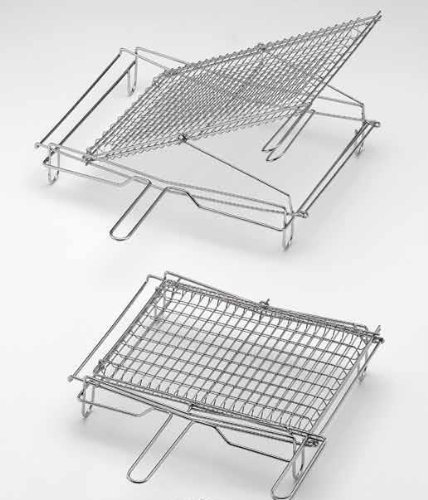 GRATICOLA GIREVOLE PER BARBECUE 30x40 cm. Ompagrill