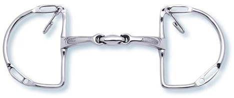 Stübben Gebiss 2255 Neue Deutsche Springkandare - 14,0 cm - 14 mm - Edelstahl