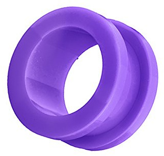 Piercingfaktor Flesh Tunnel Ohr Schraub Ear Plug Piercing Kunststoff Acryl Schraubverschluss Rund Creole