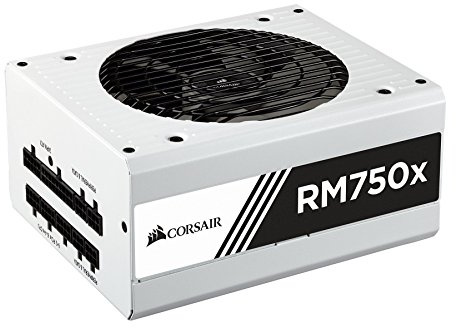 Corsair RM750x 750W ATX Blanco unidad de - Fuente de alimentación (750 W, 100 - 240, 825 W, 47 - 63, 150 W, 750 W)
