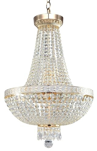 MAYTONI DECORATIVE LIGHTING Moderne Kronleuchter Bella 6xE14 excl.aus Metall Gold 60W für Küche, Schlafzimmer, Wohnzimmer, Esszimmer, Lobby