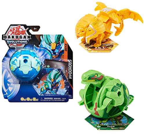 Spin Master Bakugan 'Evolutions' Deka Jumbo Ball 1er Pack, 10cm große Sammelfigur, unterschiedliche Varianten